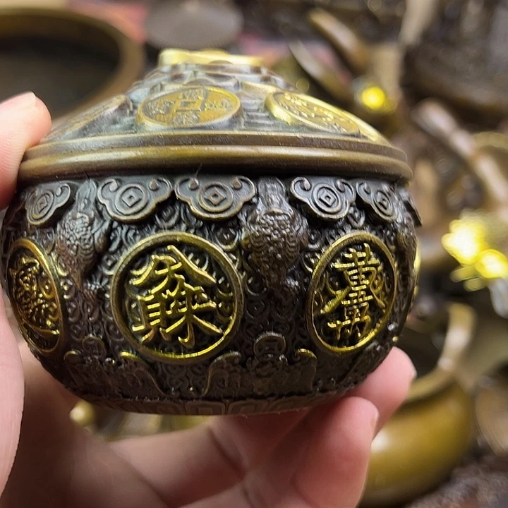 精美铜器，点击下单