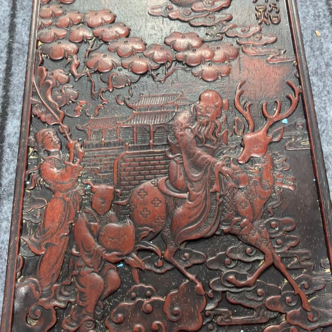 木非洲紫檀木雕牌匾挂匾