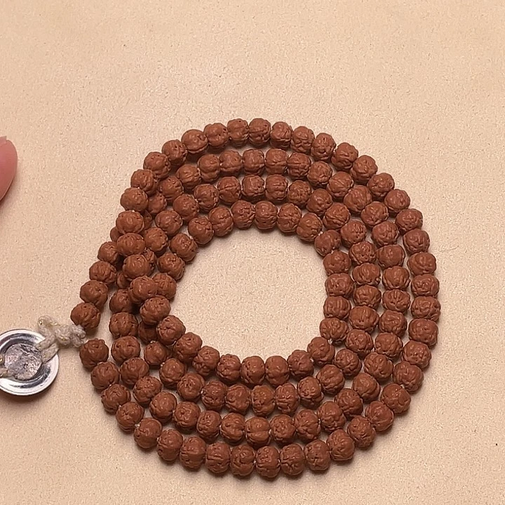 金刚菩提吊坠违*定制佛手108尺寸6.3