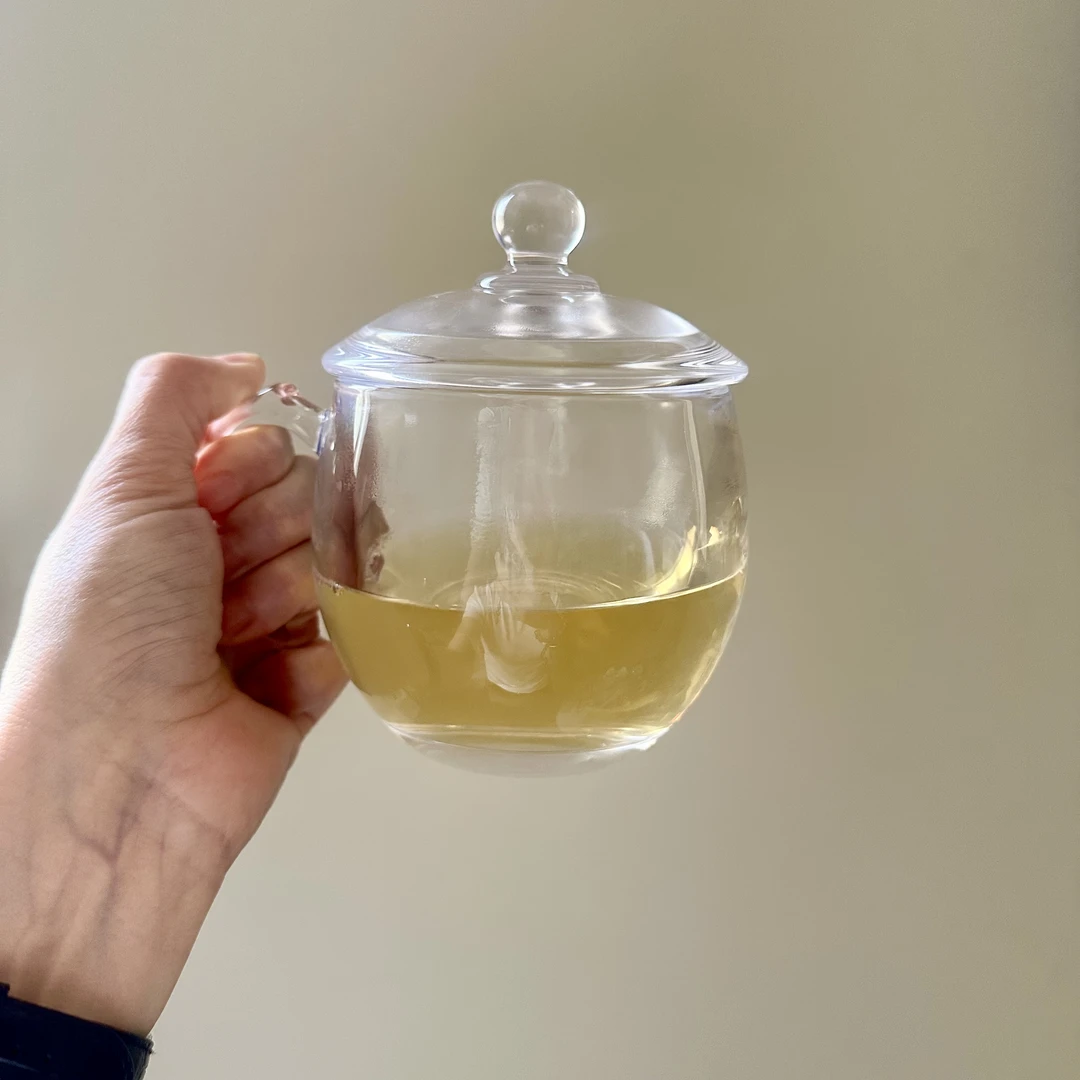 办公室玻璃杯耐高温泡茶杯带把大容量水杯带盖咖啡牛奶杯嘟嘟杯