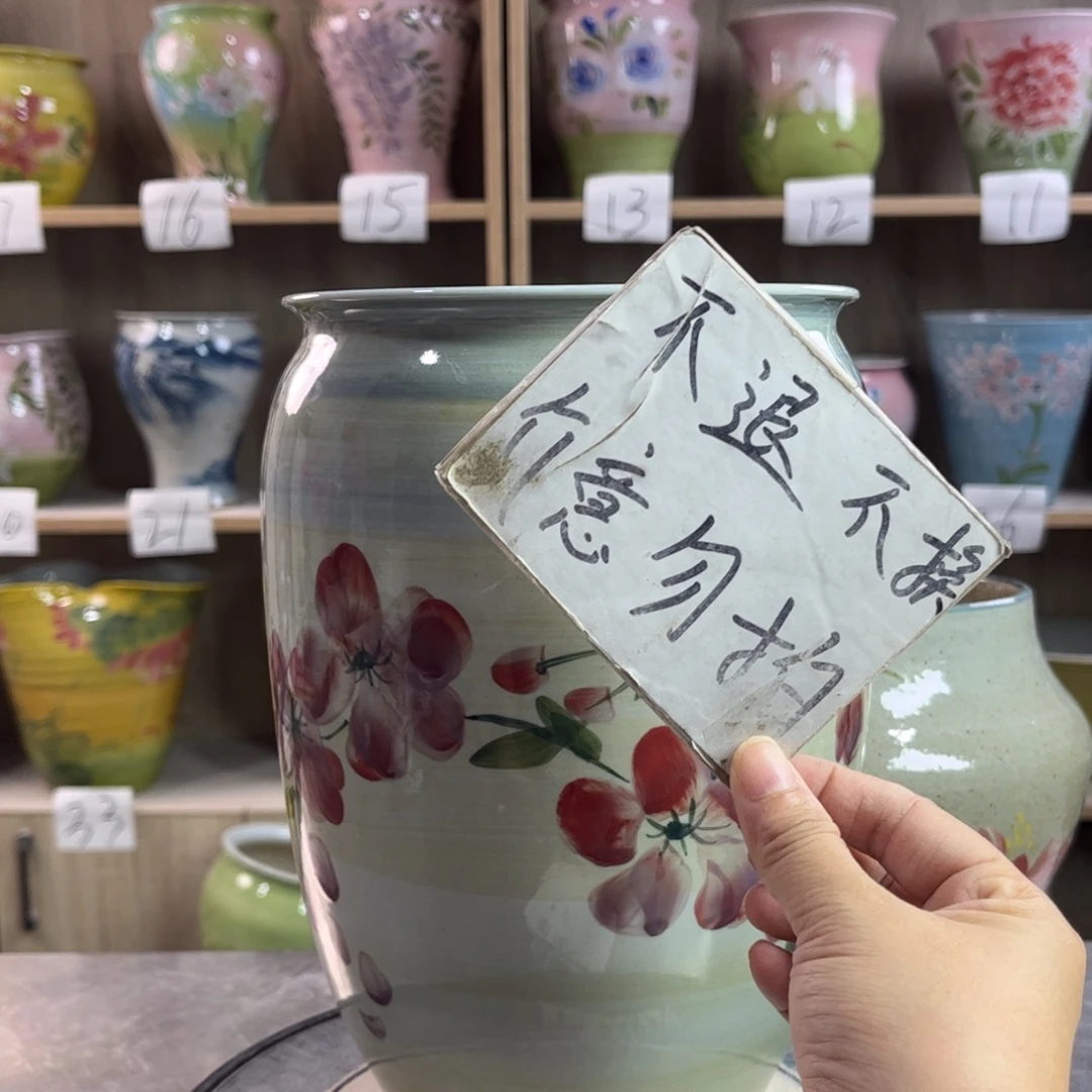 景德镇陶瓷花盆花盆