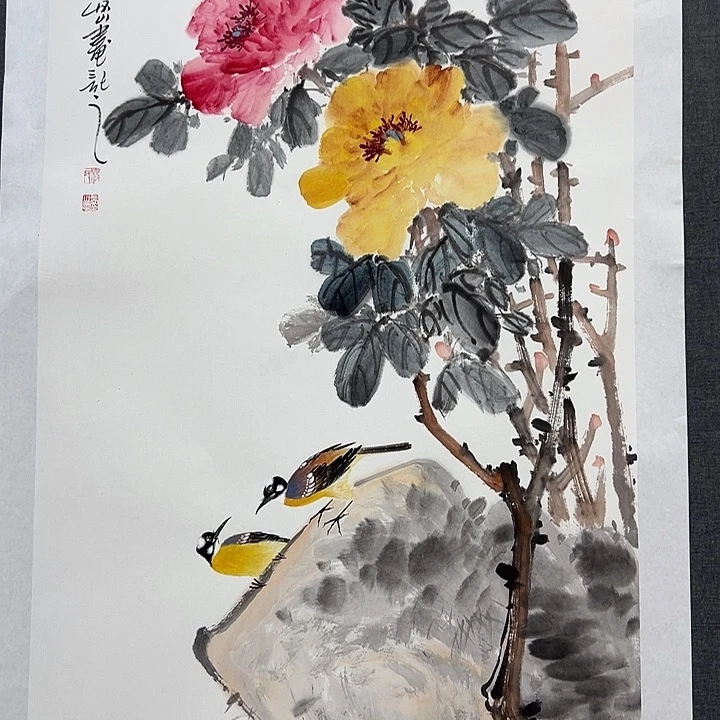 国画书画作品多次