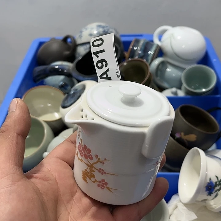 茶具默认微瑕瓷器、茶具、壶、摆件，介意勿拍