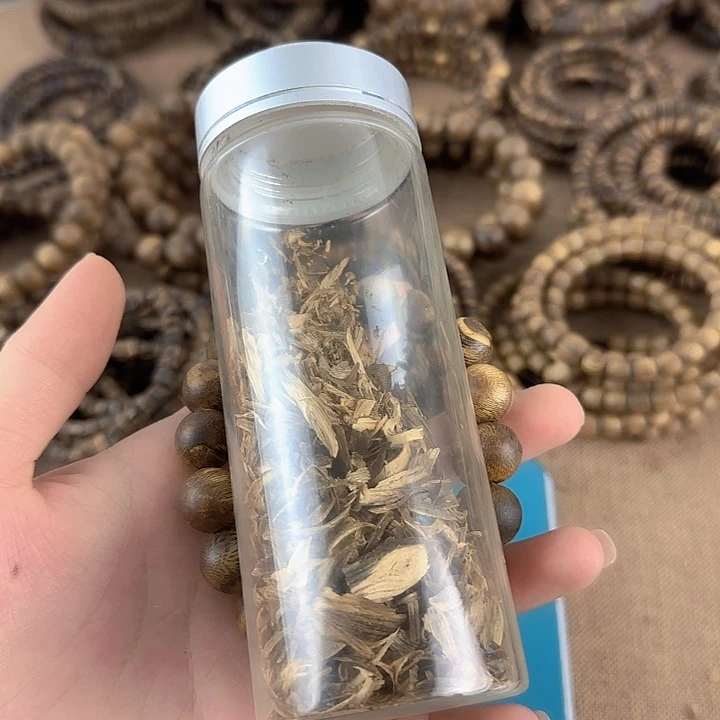 沉香沉香碎屑奇楠沉香虎斑12圆珠13g单多样性发一