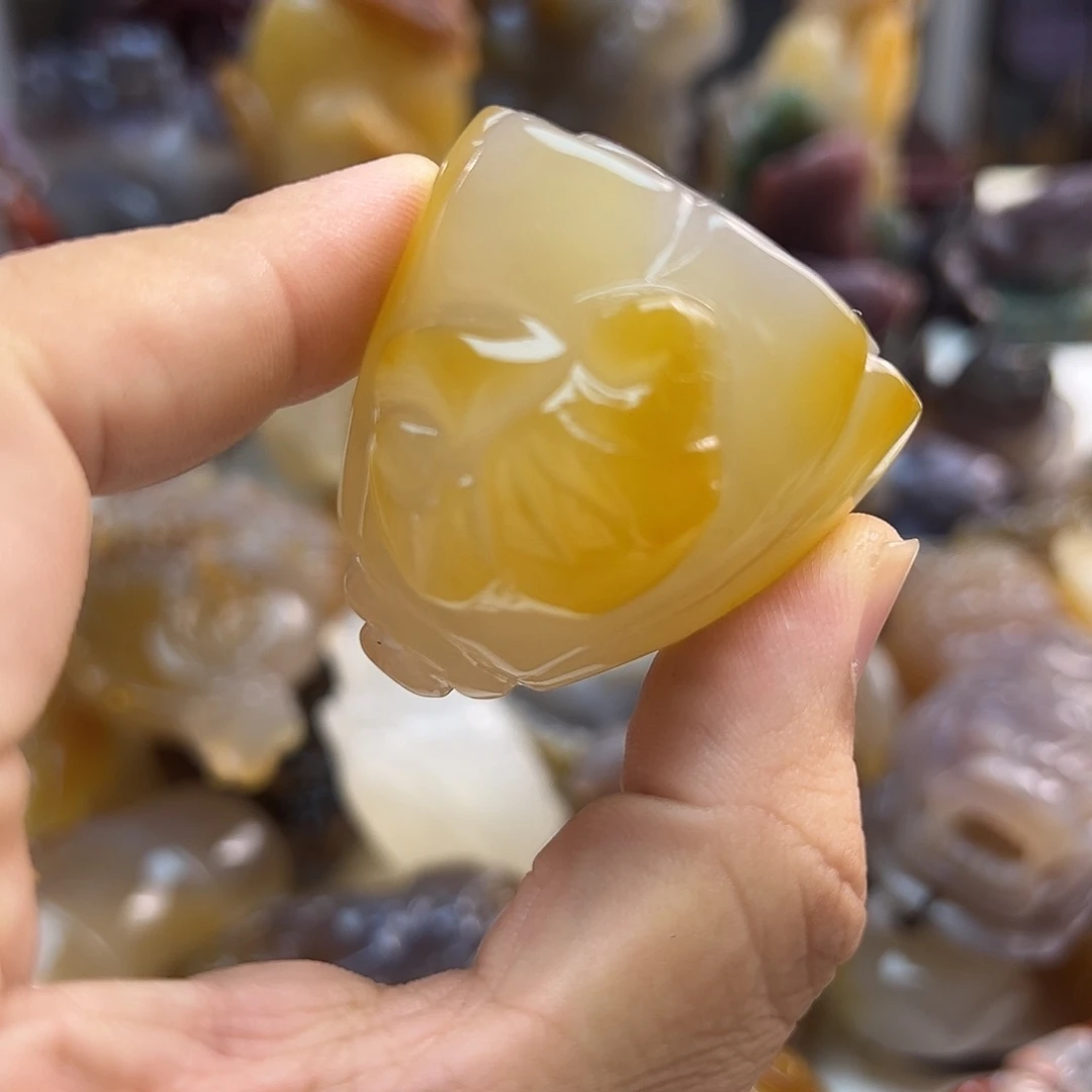 玛瑙/玉髓合金颈饰