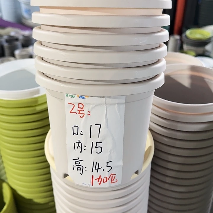 四季2#口径17灰白6个无托