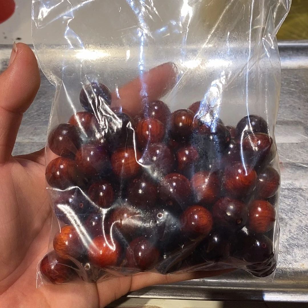 香榧木紫檀 1.5 半袋 散珠子