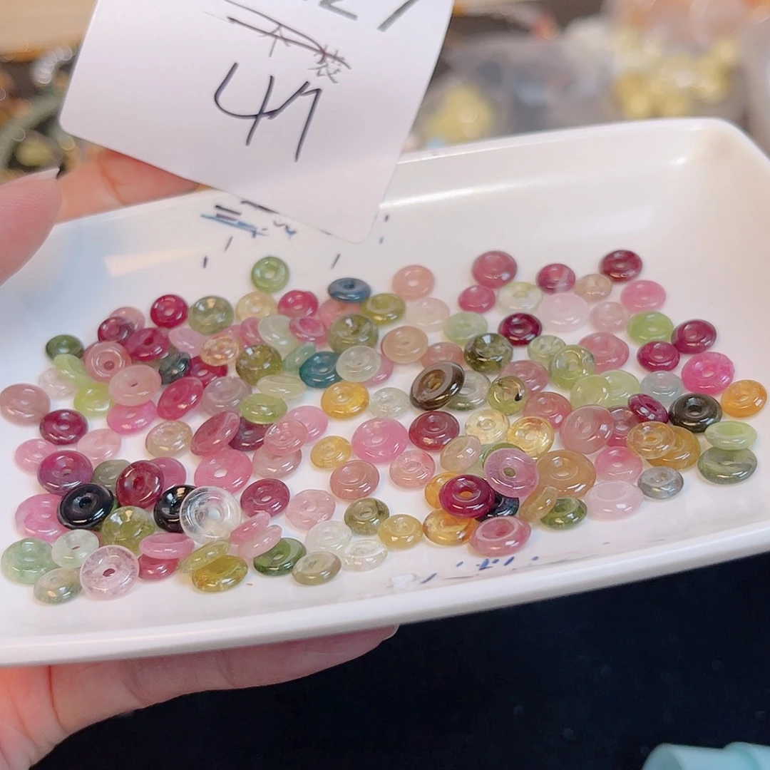 水晶珠宝半成品未镶嵌127 。