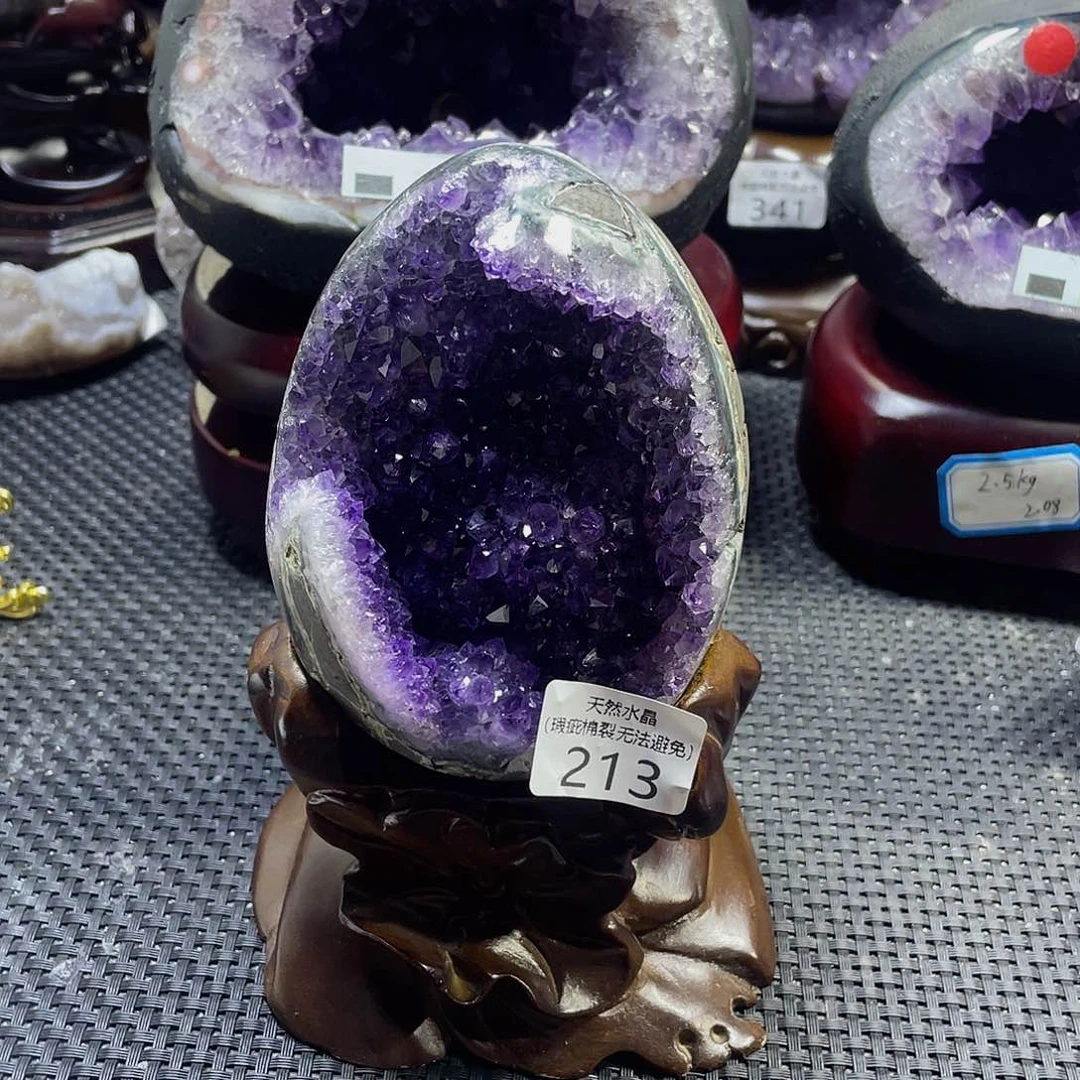 未镶嵌紫晶大型摆件（非配饰）莹