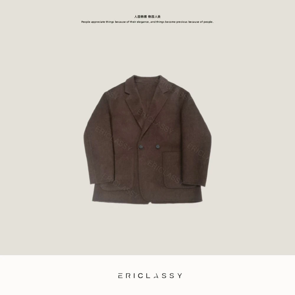 SALE 季中指定折扣款 手工双面呢羊毛休闲西装