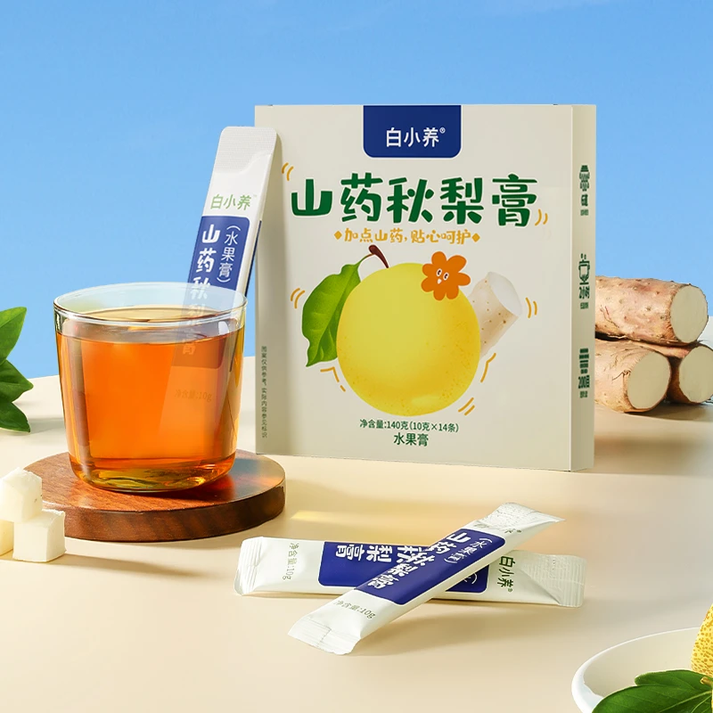云南白药白小养山药秋梨膏 九滤九炼 10g*14条/盒 ZB