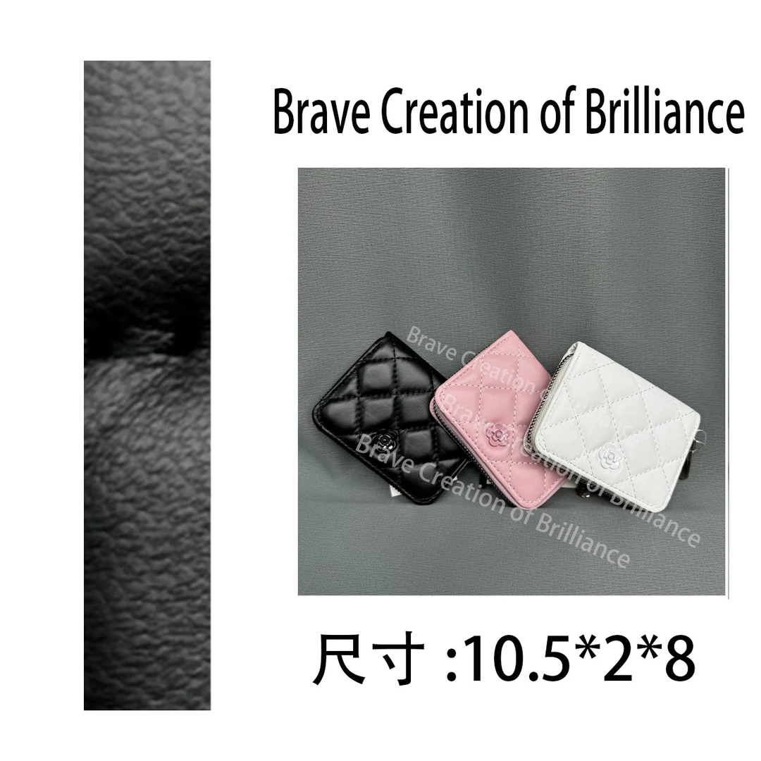 【HH206】2025年新款三色小花花卡包满卡槽位