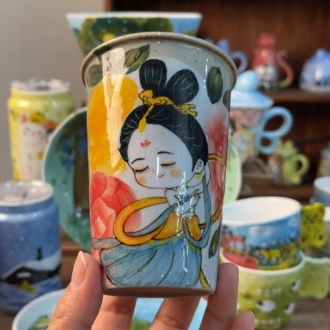 炉景德镇釉下手绘陶瓷