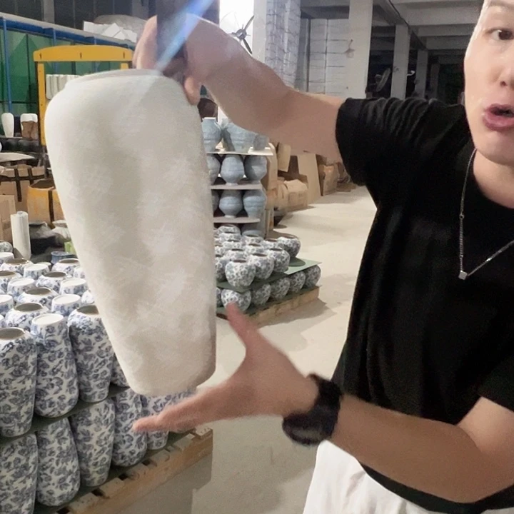 景德镇陶瓷花瓶正品
