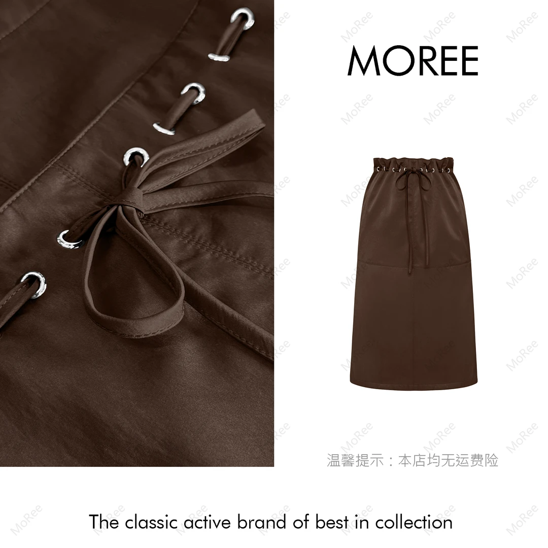 【MOREE】Bonne idée买手店设计感半裙-25Q185