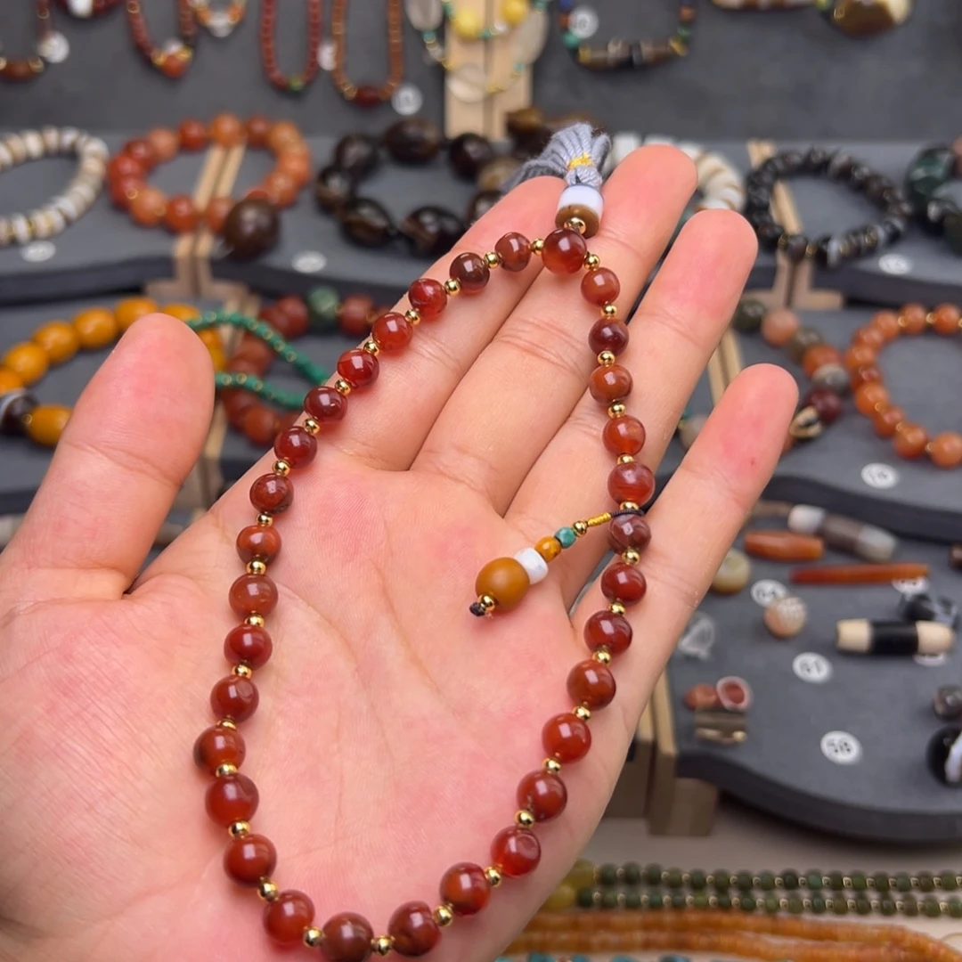 合金颈饰玛瑙/玉髓