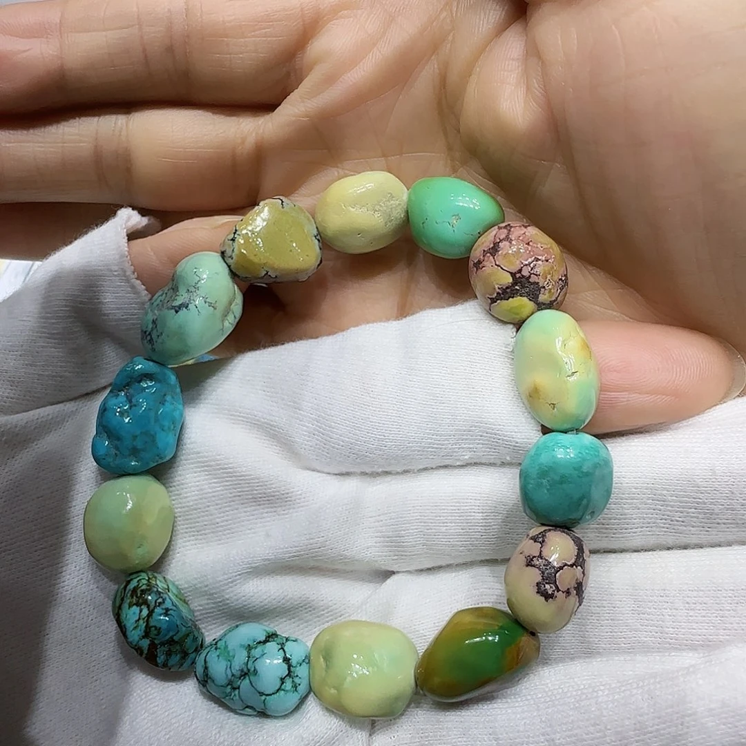 未镶嵌绿松石原矿绿松石