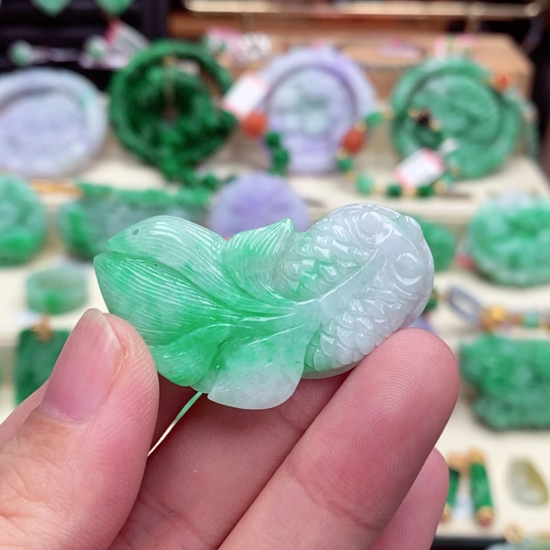 颈饰未镶嵌翡翠翡翠吊坠