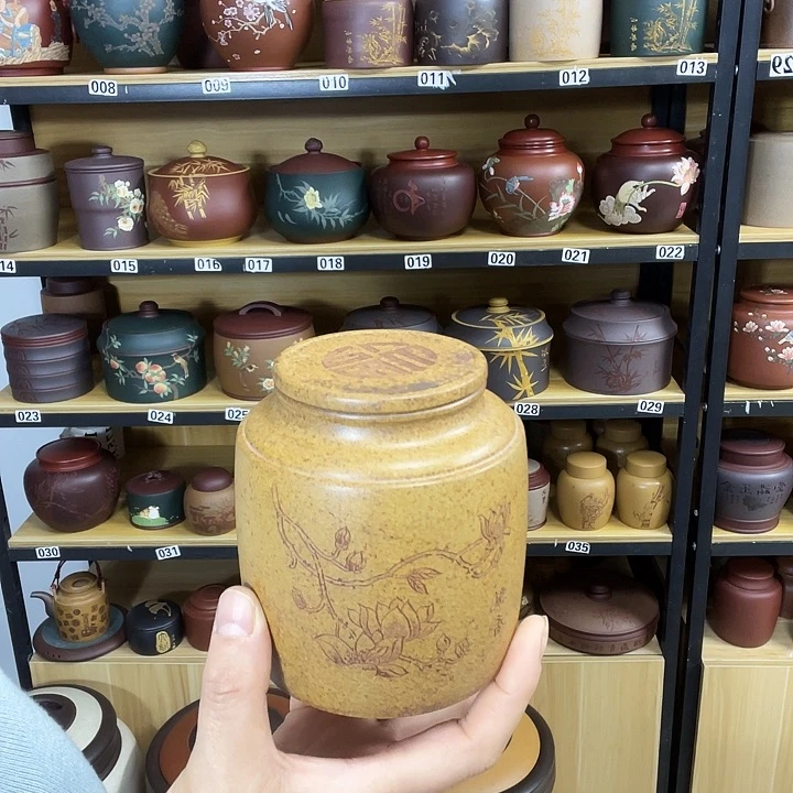 紫砂茶叶罐紫砂茶叶罐