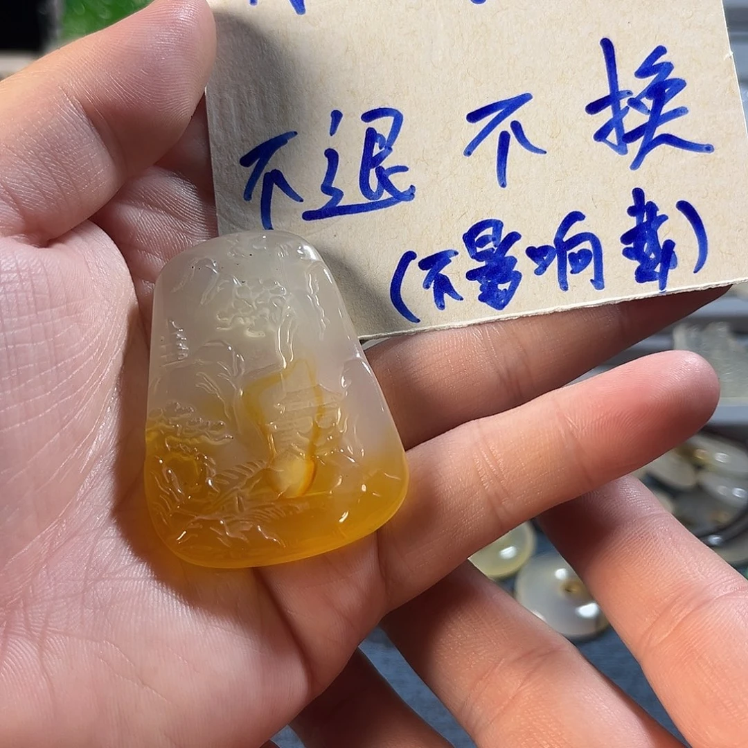 未镶嵌颈饰玛瑙/玉髓