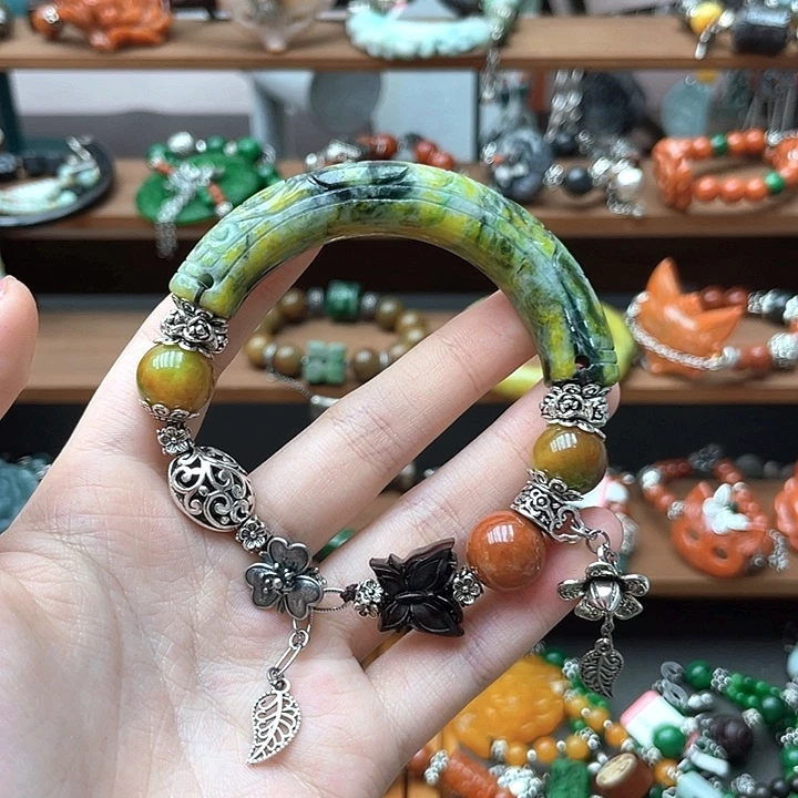 ？***翡翠未镶嵌手链饰品