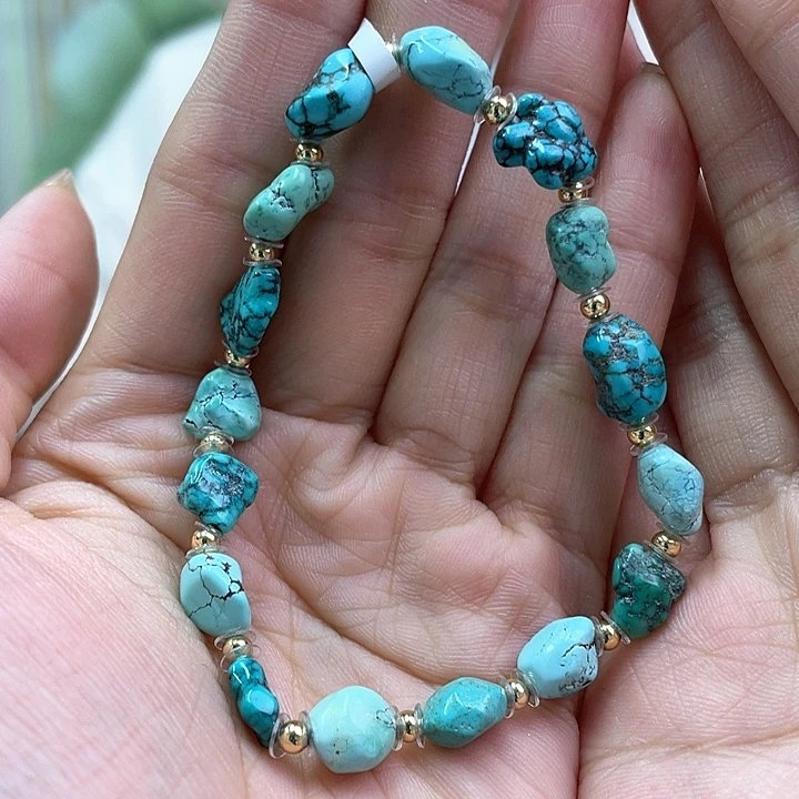 未镶嵌绿松石珠宝奇石