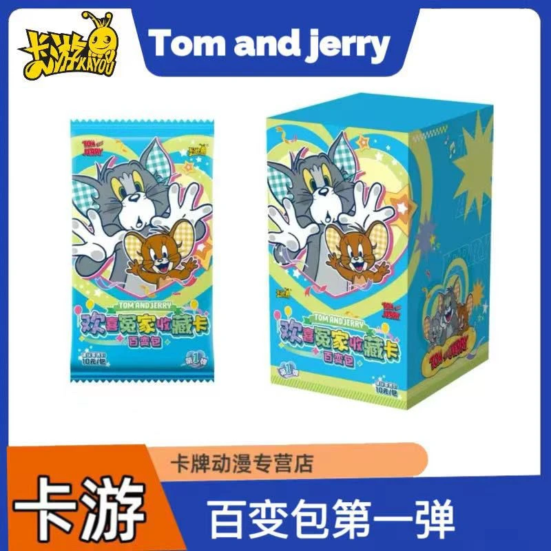 【新人福福】卡游猫和老鼠十元包卡牌