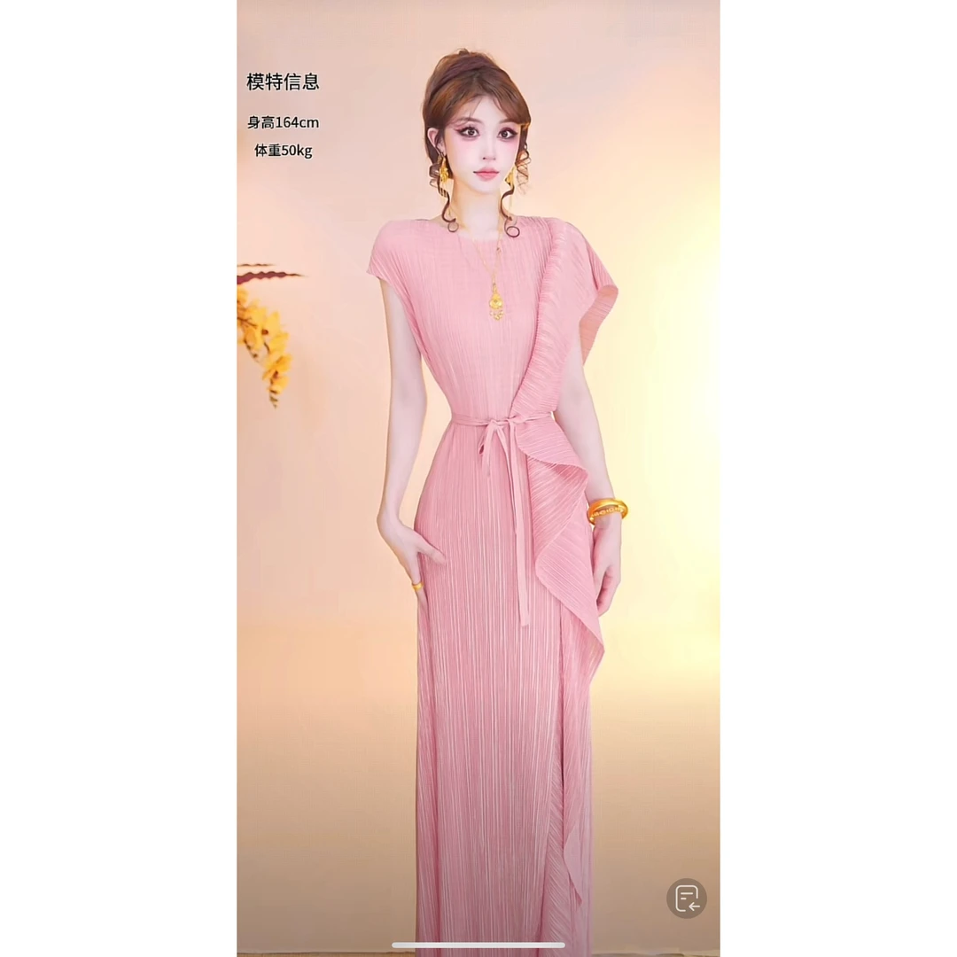 【猫猫专属】鱼尾不规则高级感时尚连衣裙