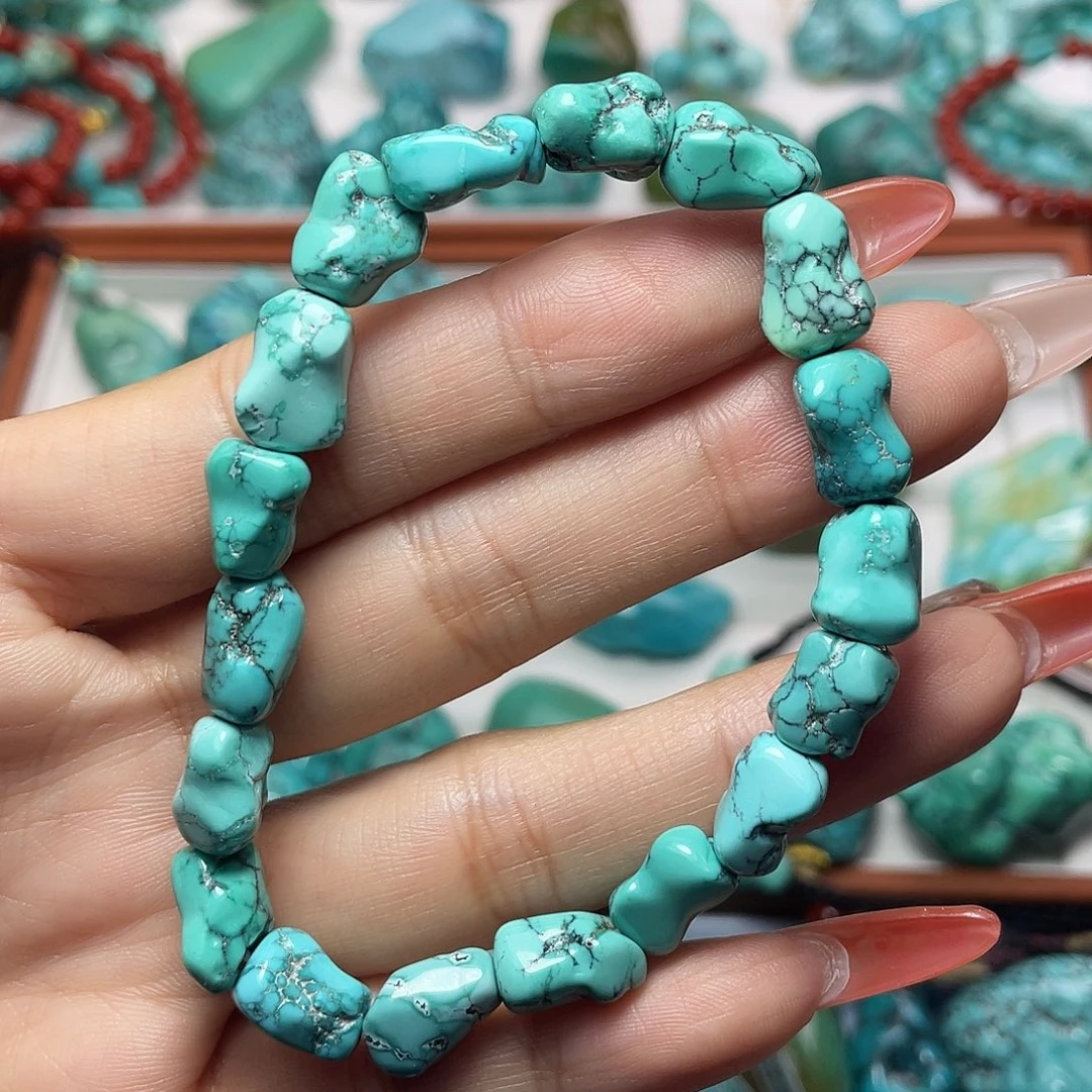 绿松石未镶嵌手链