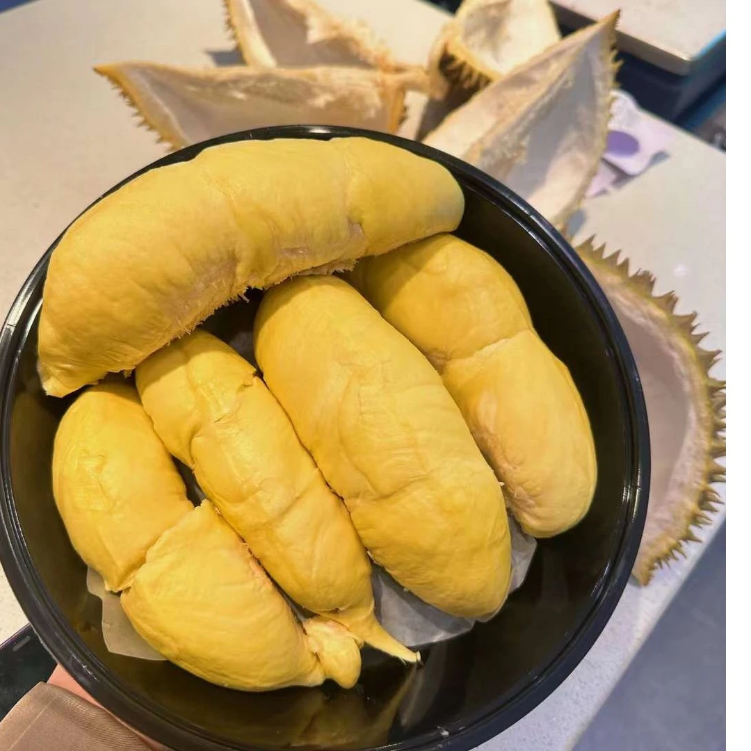 泰国树熟金枕新鲜榴莲果肉2斤 核小金枕泰国