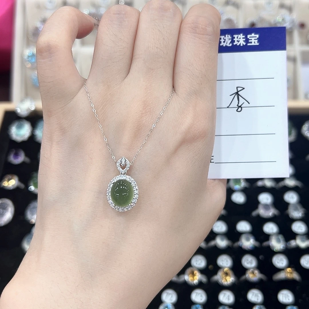 李****黄晶戒指银S925镶嵌