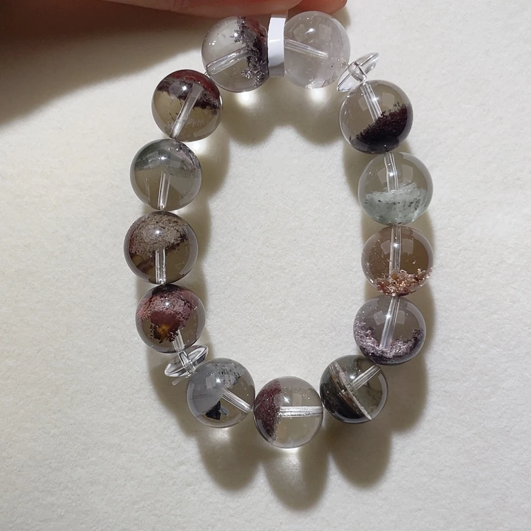 妍***梓未镶嵌手链水晶四季幽灵