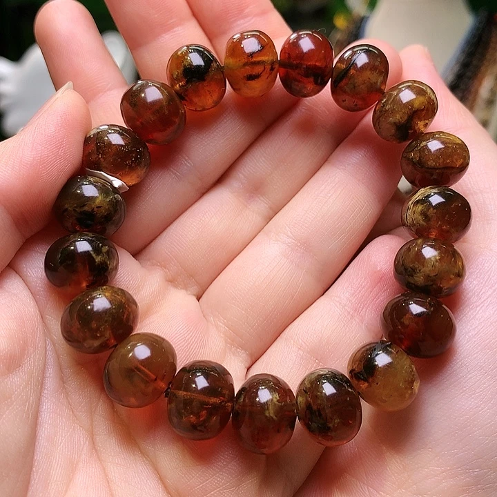 海***空琥珀未镶嵌裸石抚顺琥珀13-397