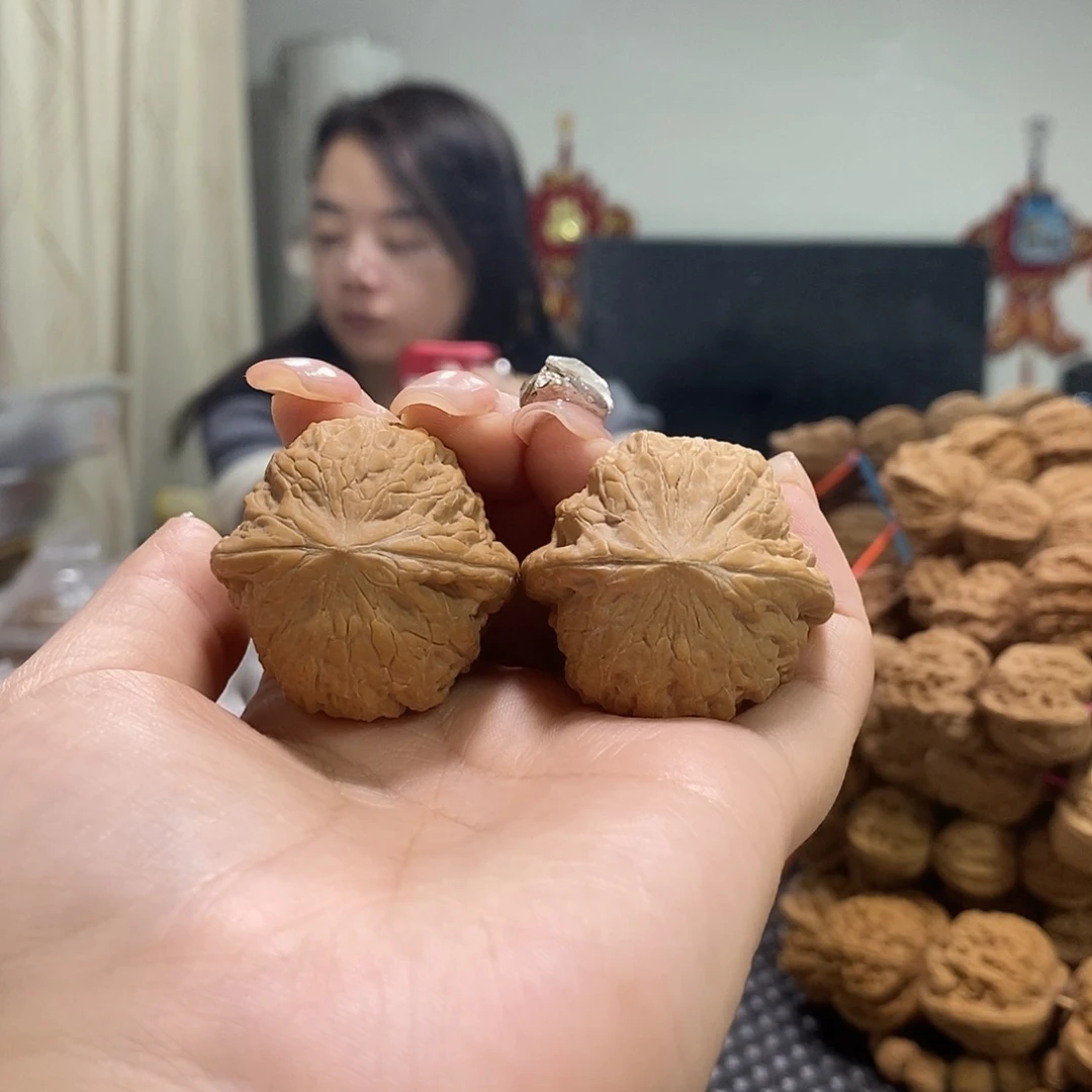 把件文玩核桃丰*36铁锤有黄
