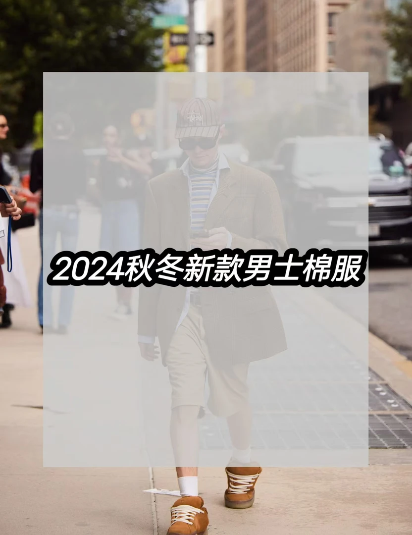 2024新款轻奢时尚简约百搭高级男士棉服外套9902（1.17）-Z