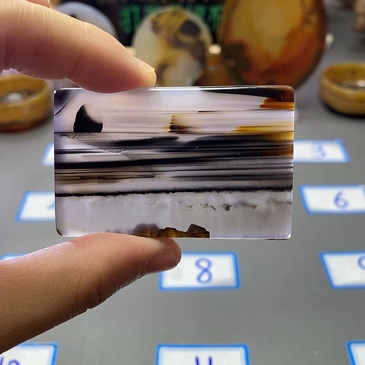 玛瑙/玉髓未镶嵌珠宝半成品