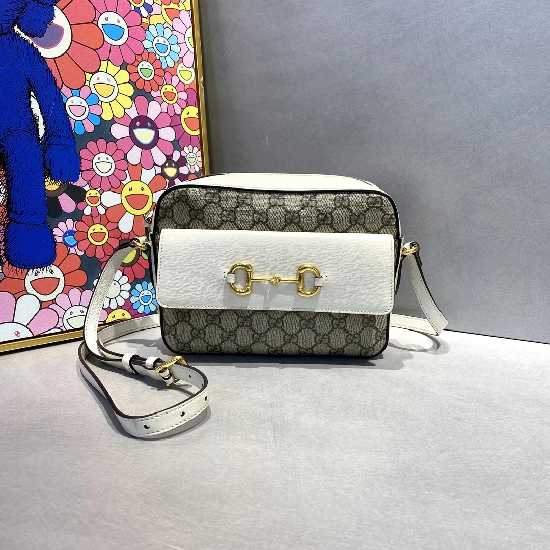 99新 GUCCI/古驰 古驰  相机包 单肩斜跨包