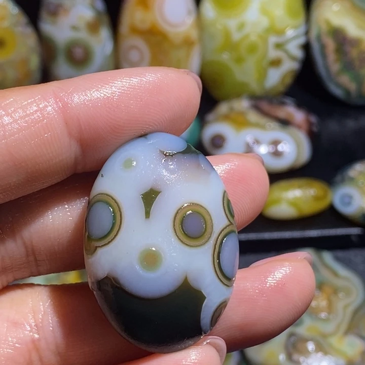 玛瑙/玉髓未镶嵌吊坠(不含链)21