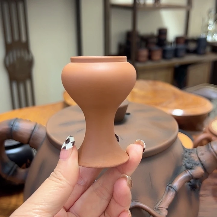 壶建水紫陶小花器