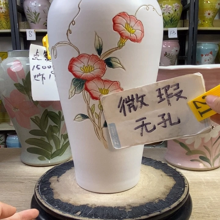 景德镇高温陶瓷花盆