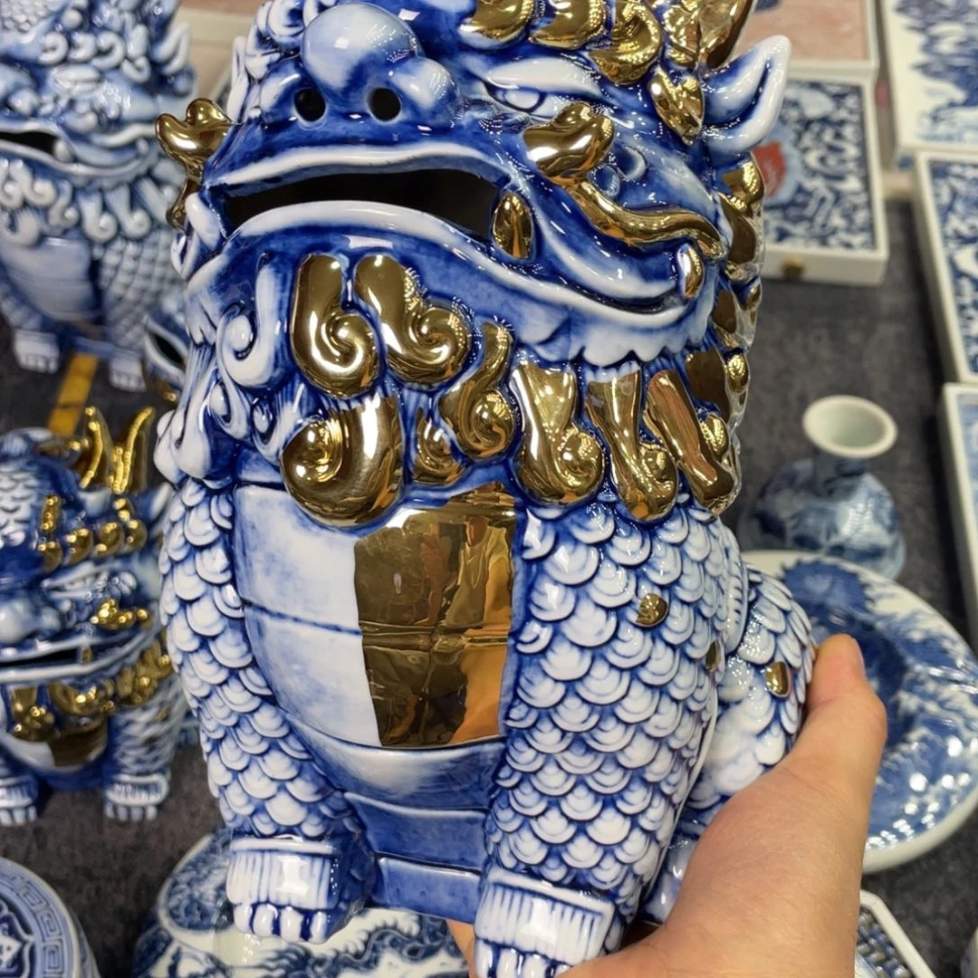 完***美景德镇陶瓷手工手绘