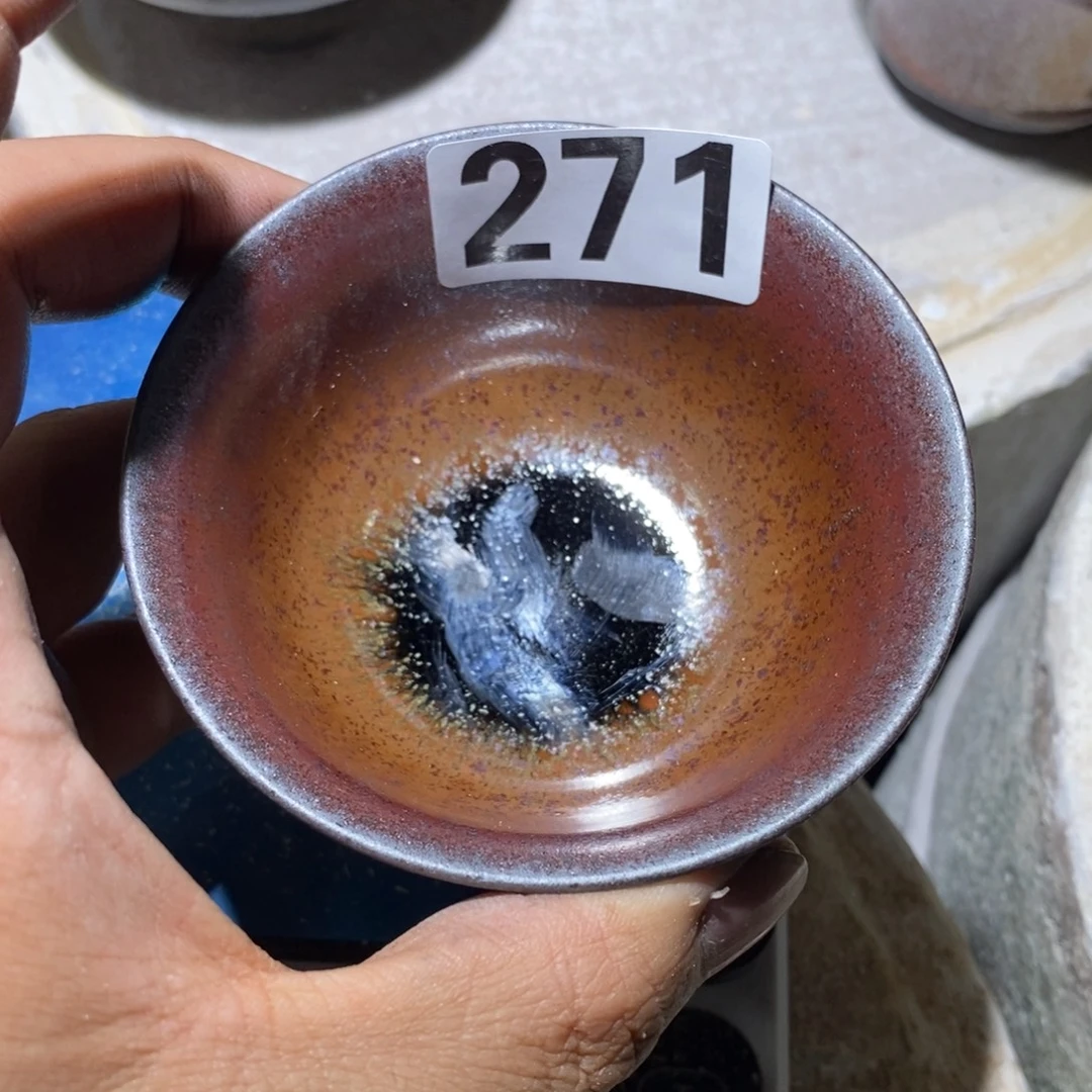 茶盏建盏龙窑柴烧