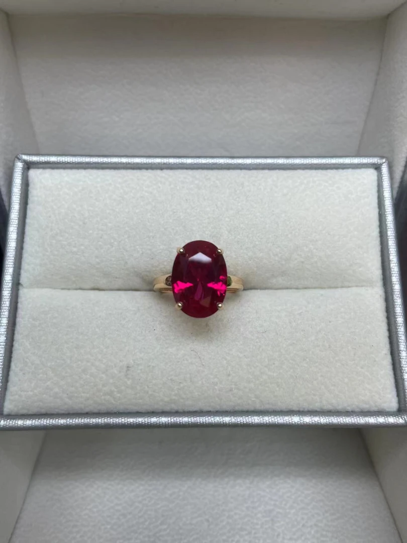 非金属珐琅戒指 【米米甄选 高端大气】红色戒指B-1379