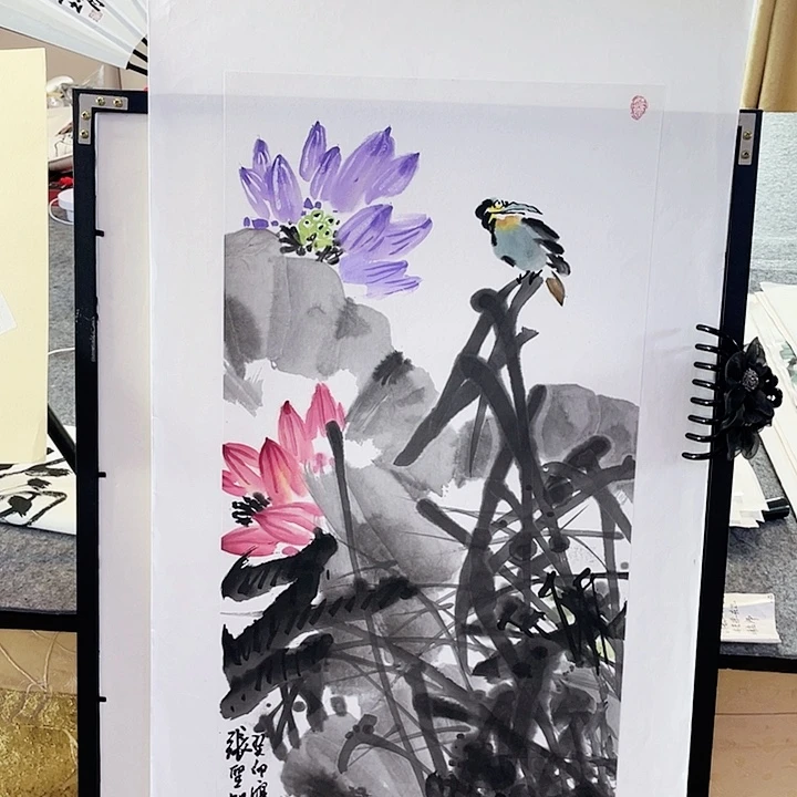 国画张圣敏先生纯手绘作品