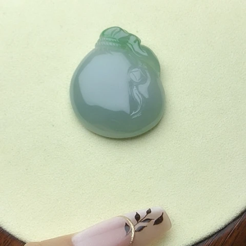 颈饰未镶嵌翡翠翡翠钱袋