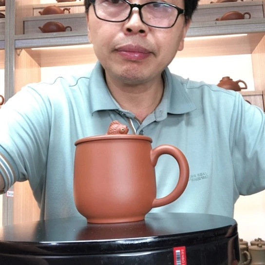 茶杯清水泥金鱼杯容量350