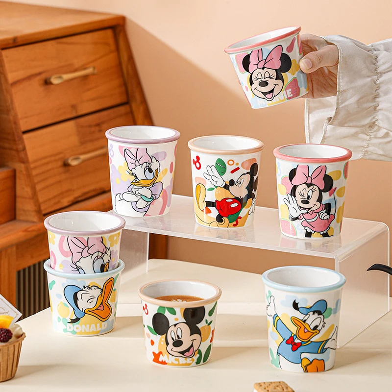 【组合福利】迪士尼新款米奇高颜值茶杯果汁杯牛奶杯