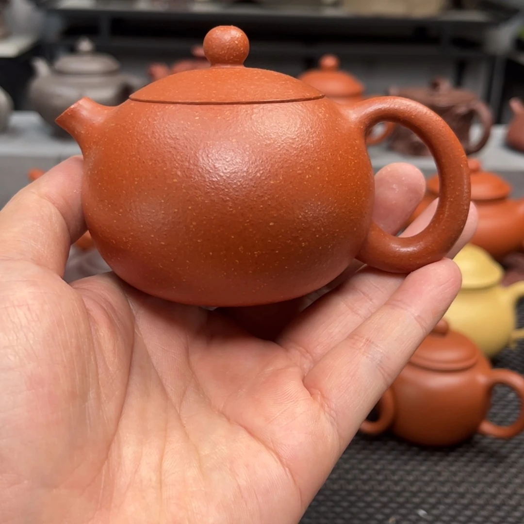 紫砂茶壶紫砂艺术茶具套装红降坡