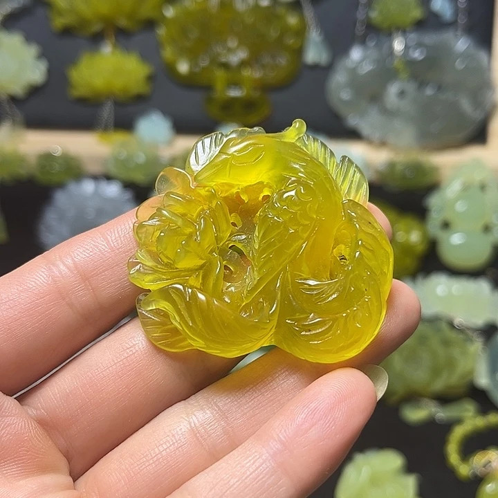 未镶嵌蛇纹石玉发饰