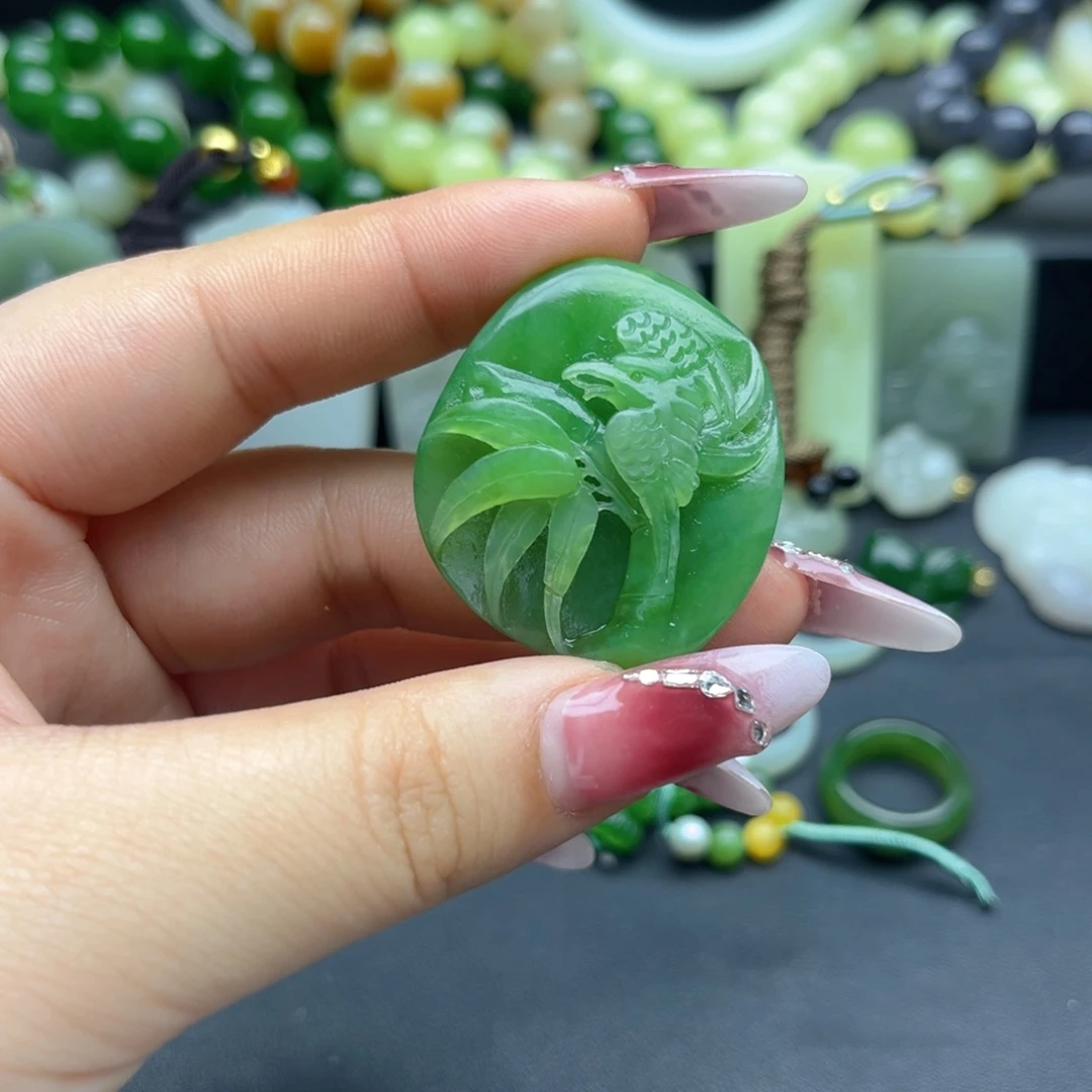 未镶嵌和田玉珠宝半成品